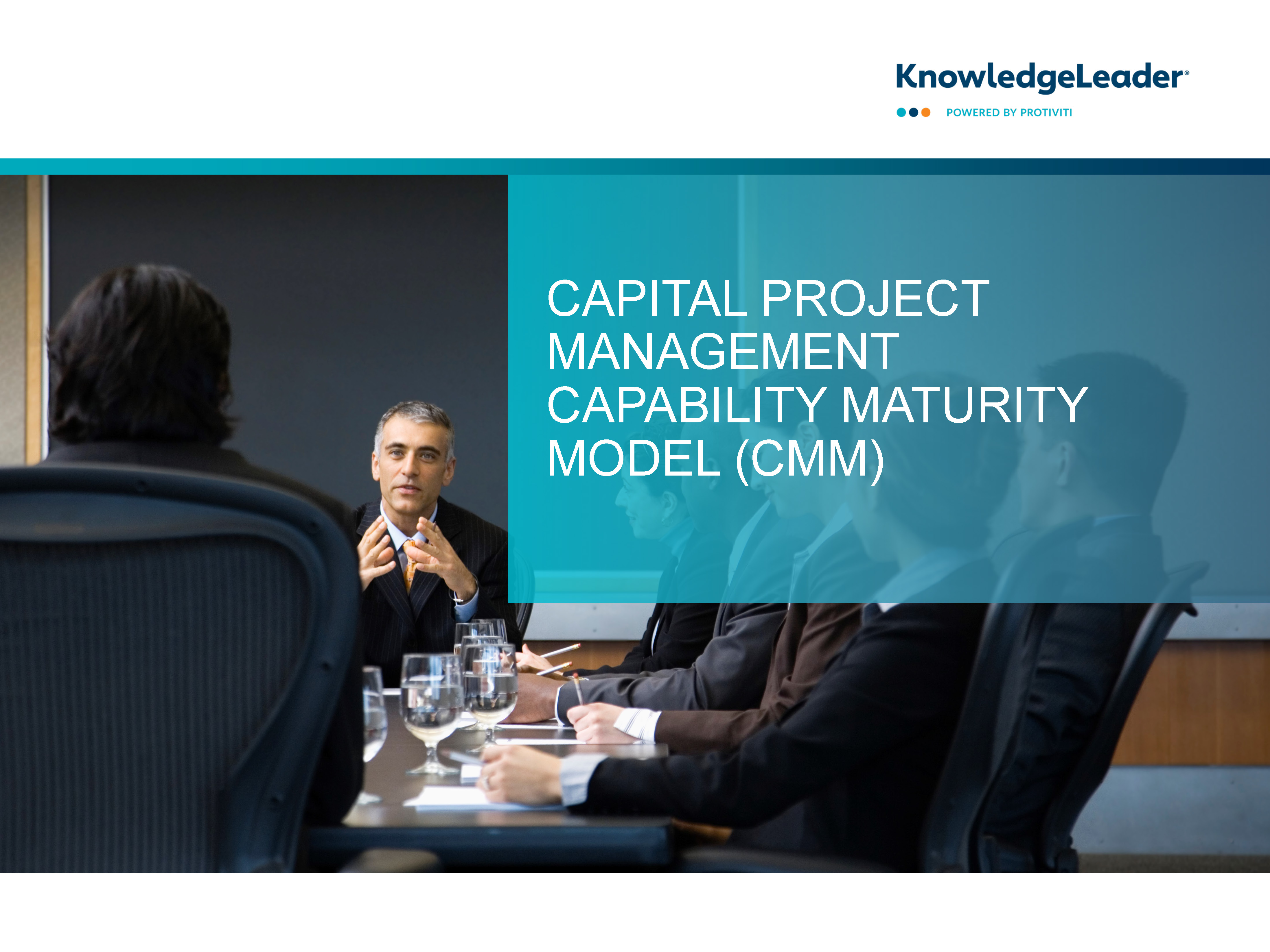 Screen shot for Capital Project Management Capability Maturity Model (CMM)