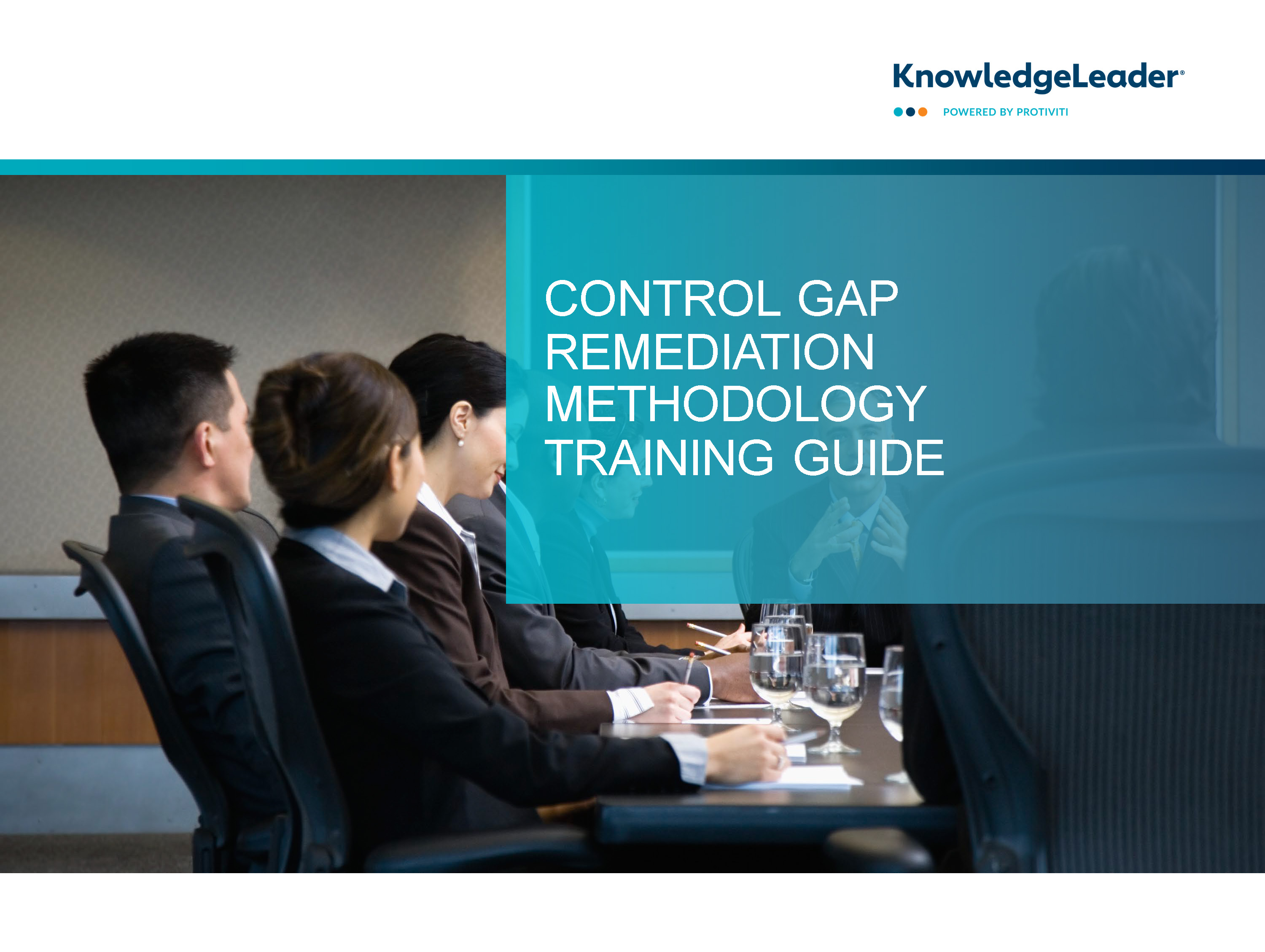 Screenshot of the first page of Control Gap Remediation Methodology Training Guide