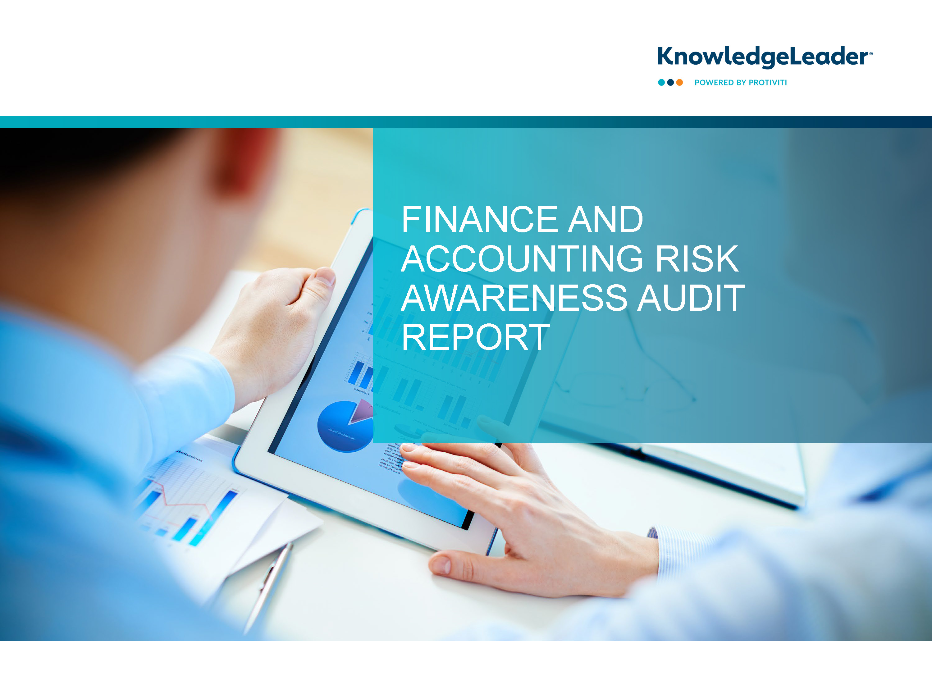 Screenshot of the first page of Finance and Accounting Risk Awareness Audit Report