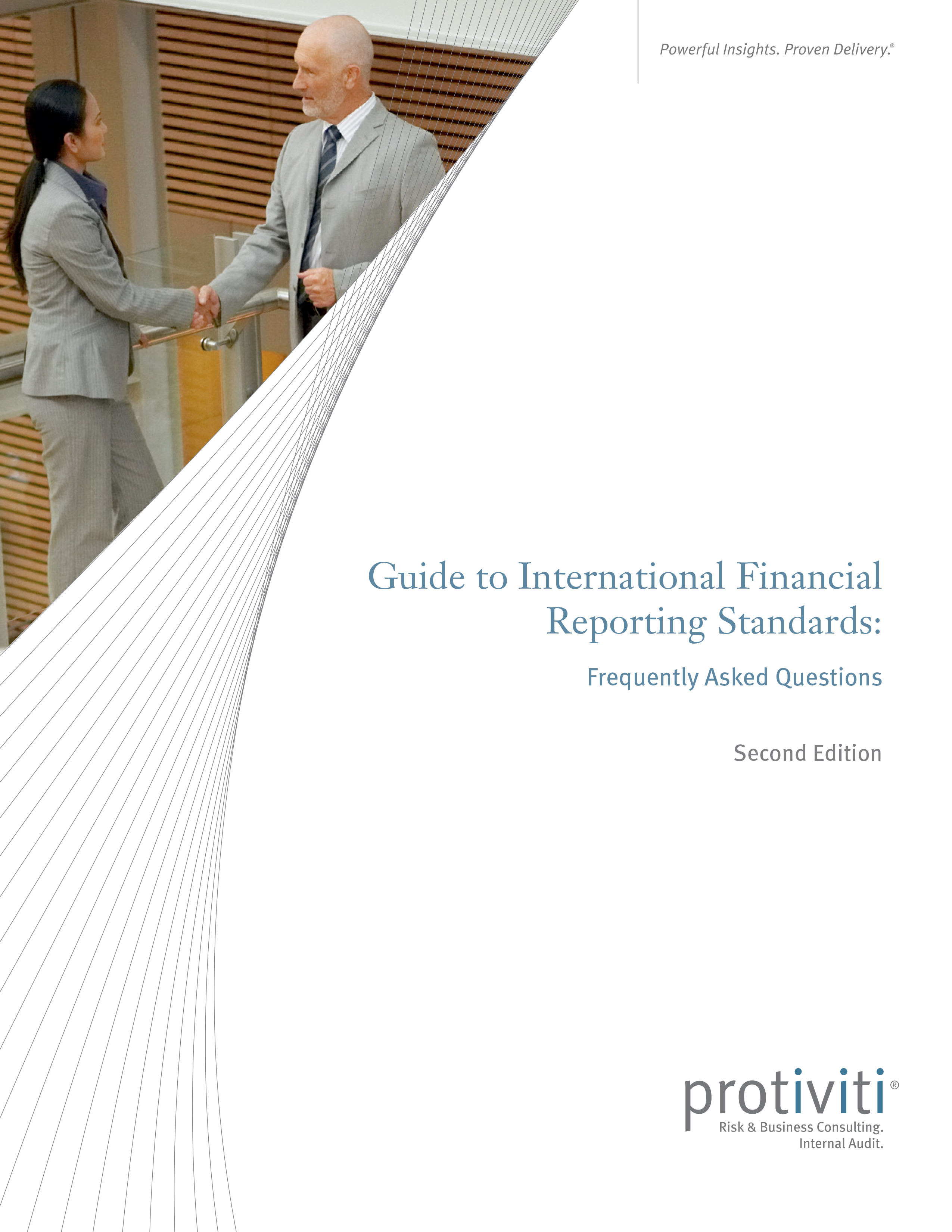 Screenshot of the first page of Guide to International Financial Reporting Standards - Frequently Asked Questions
