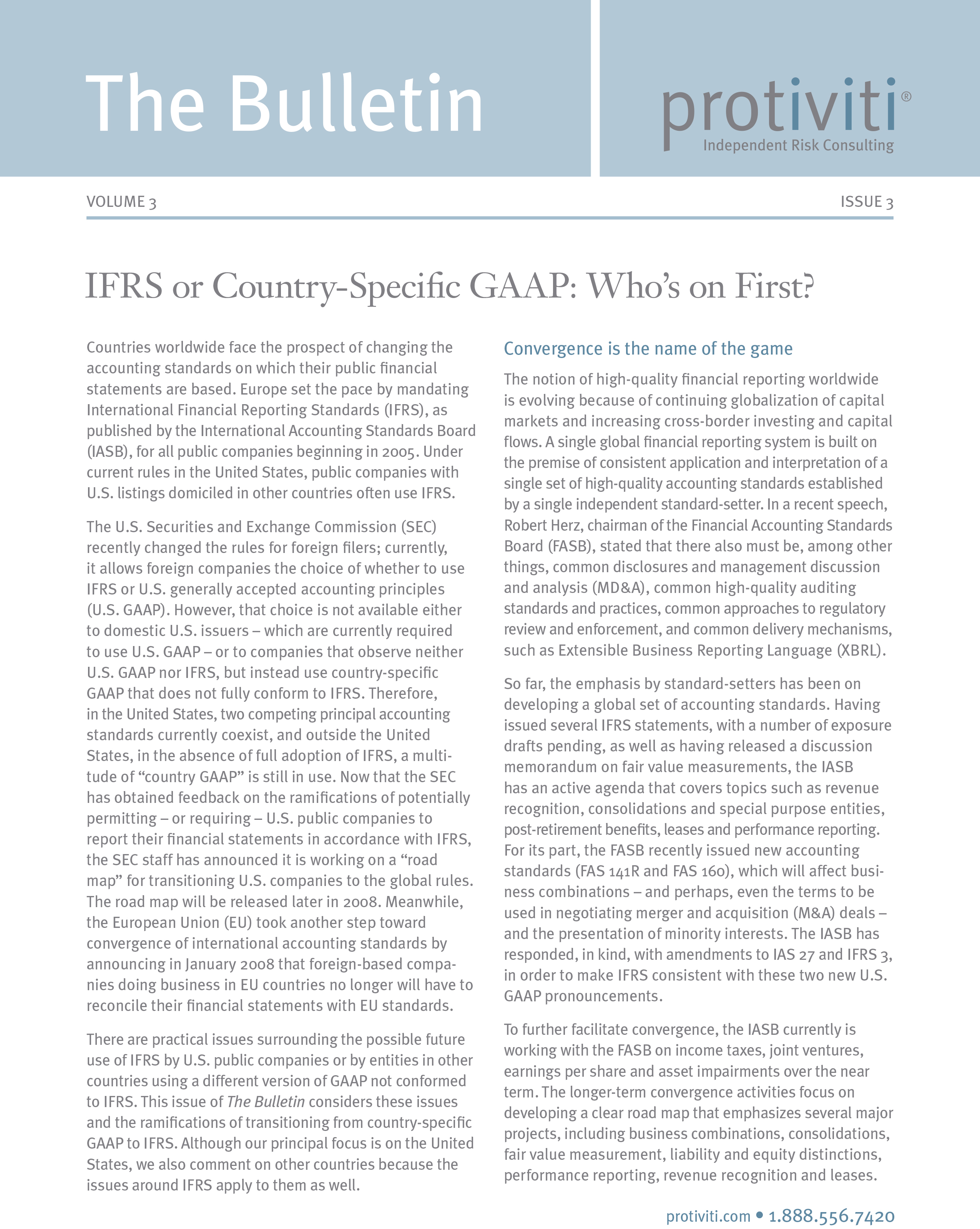 Screenshot of the first page of IFRS or Country-Specific GAAP-Who’s on First