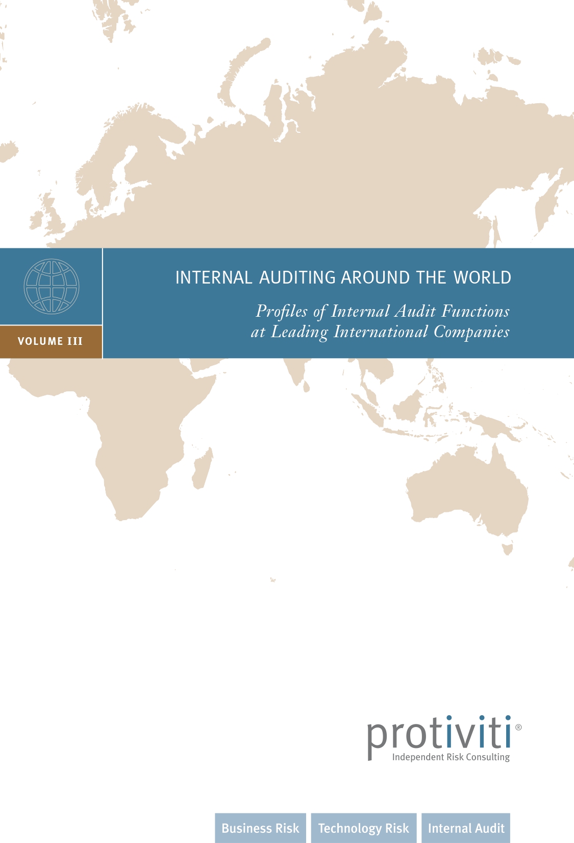 Screenshot of the first page of Internal Auditing Around the World - Volume 3