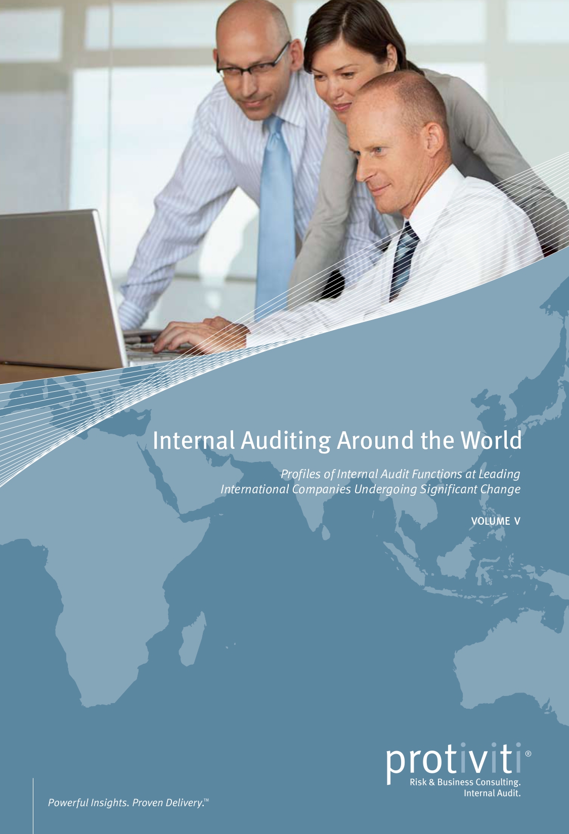 Screenshot of the first page of Internal Auditing Around the World - Volume 5