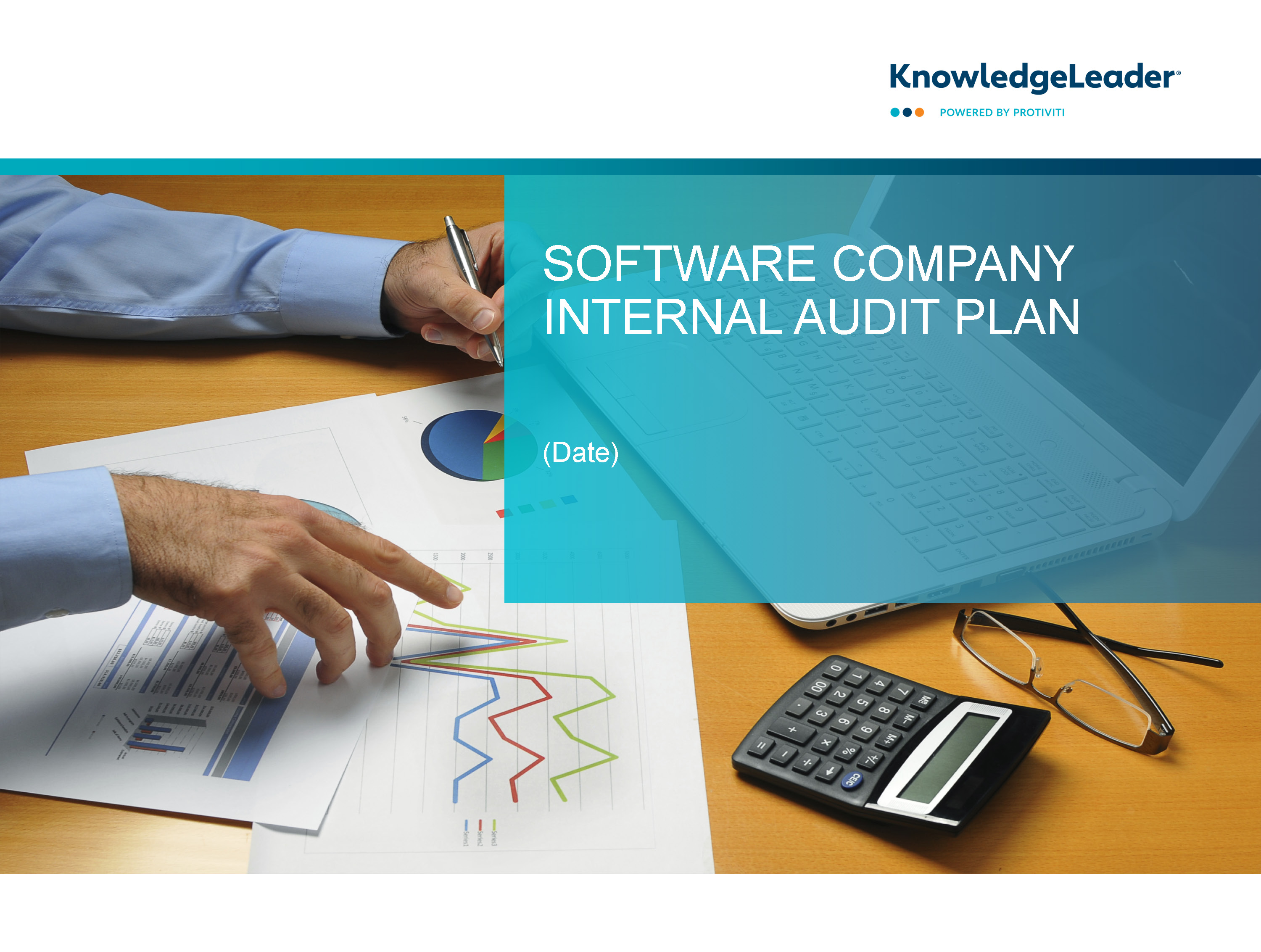 Screenshot of the first page of Software Company Internal Audit Plan