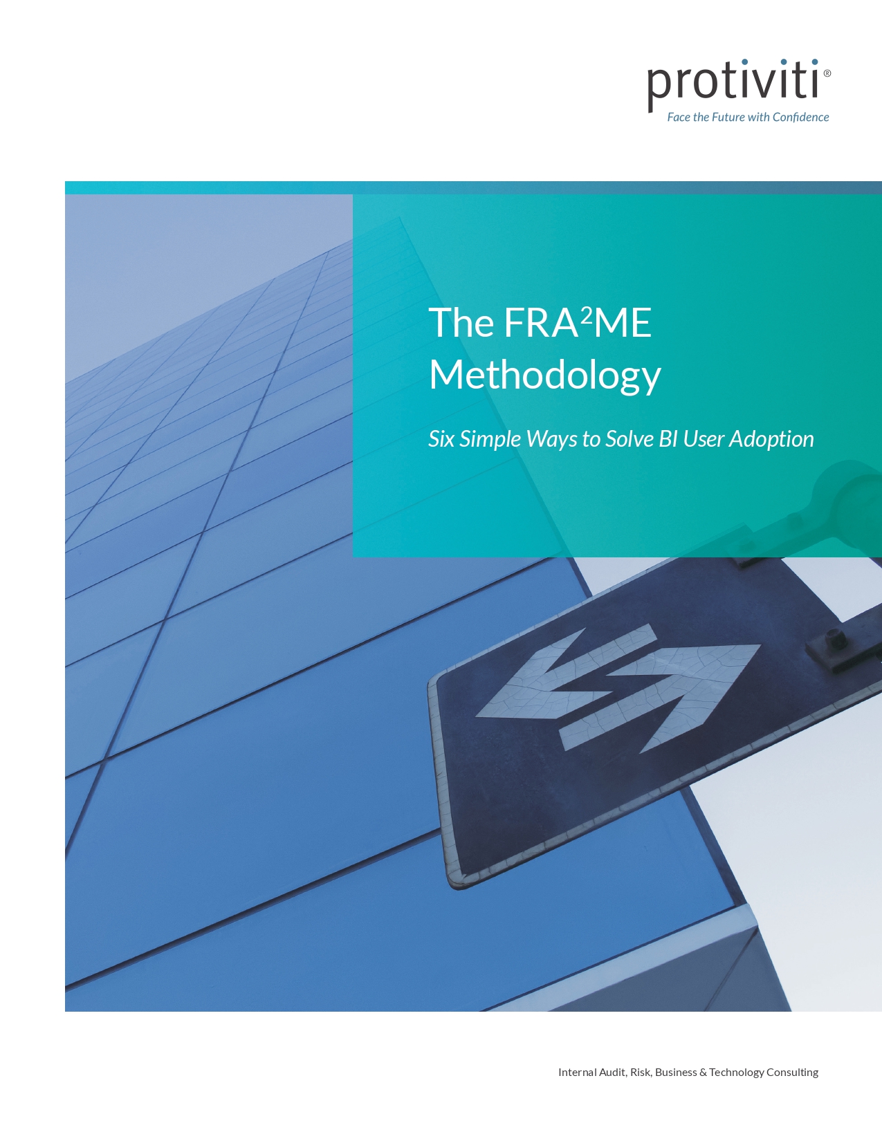 Screenshot of the first page of The FRA2ME Methodology - Six Simple Ways to Solve BI User Adoption